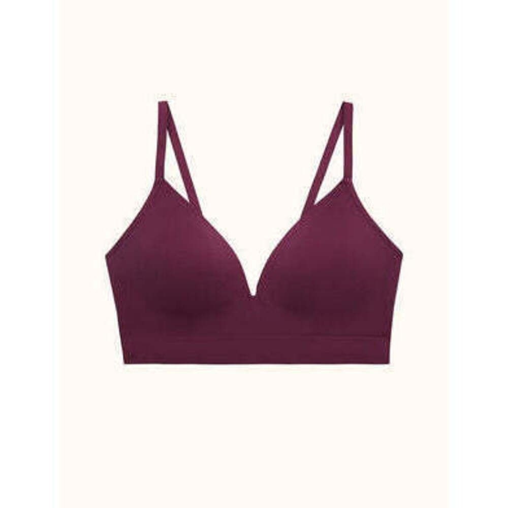 ThirdLove Bra Womens XL+ Form Seamless Wireless Plum Purple Comfort Bralette